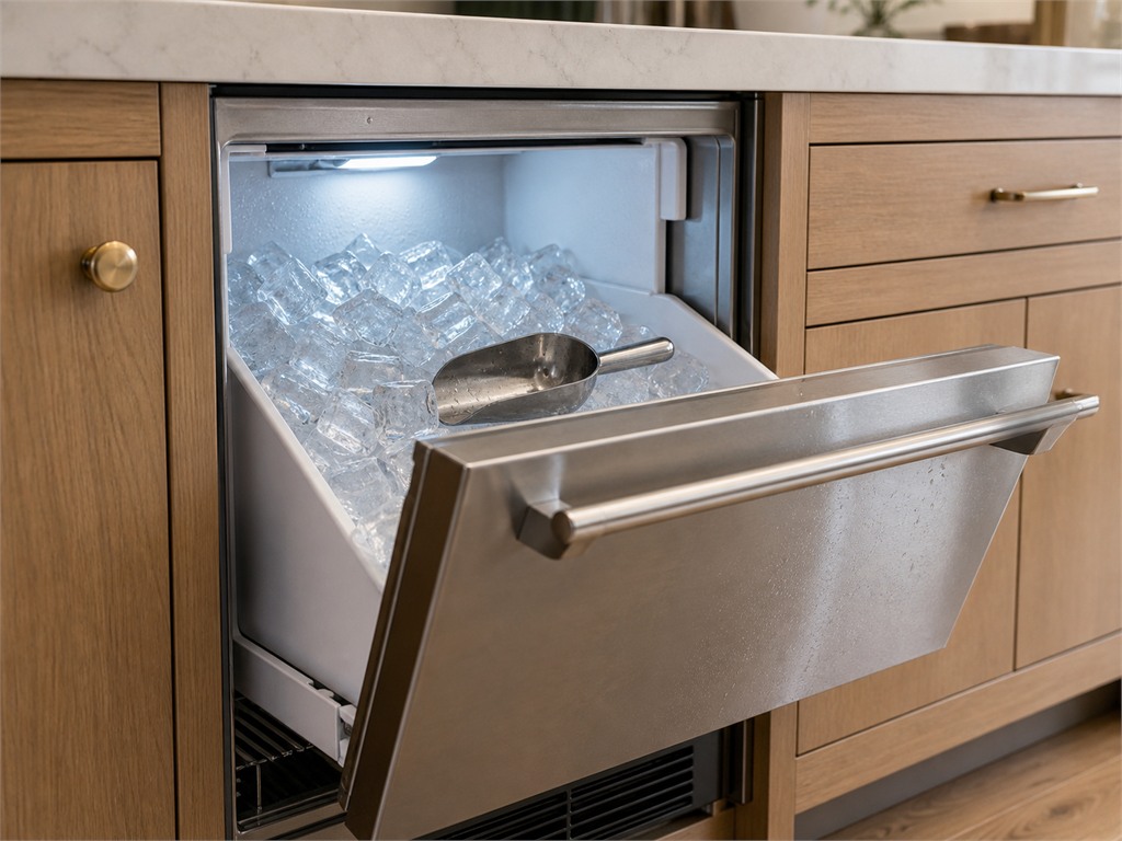 Sub-Zero stand-alone clear-ice machine